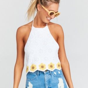 NWT Show Me Your Mumu Garth Crop Top
